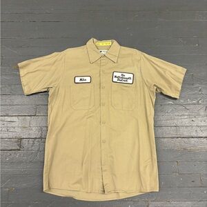 Vintage red kap workwear shirt